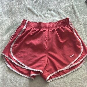 Nike Pink Athletic Shorts Dri-FIT Style